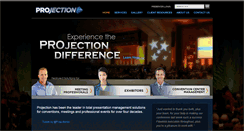 Desktop Screenshot of projection.com